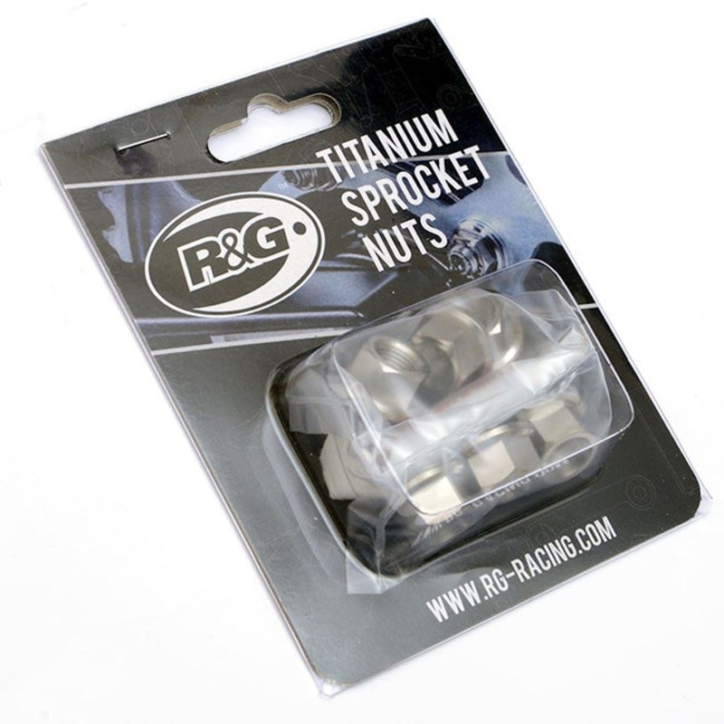 R&G Titanium Sprocket Nuts