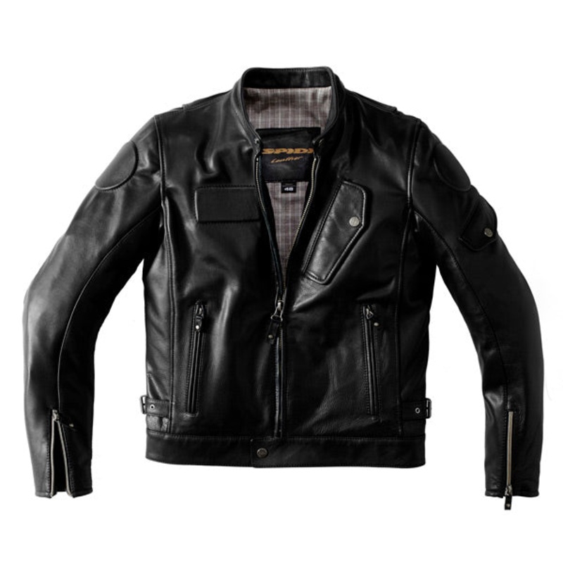 ** Spidi Fandango Leather Jacket black - size 56