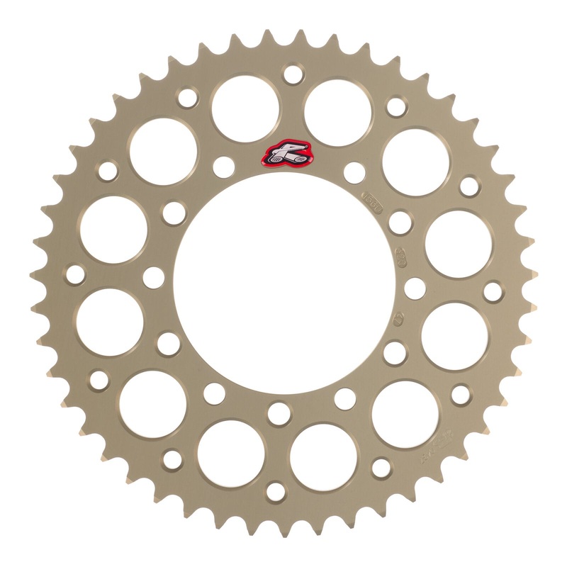 Renthal Sprocket Rear Hard Anodised 47T 47P-HA Ultralight