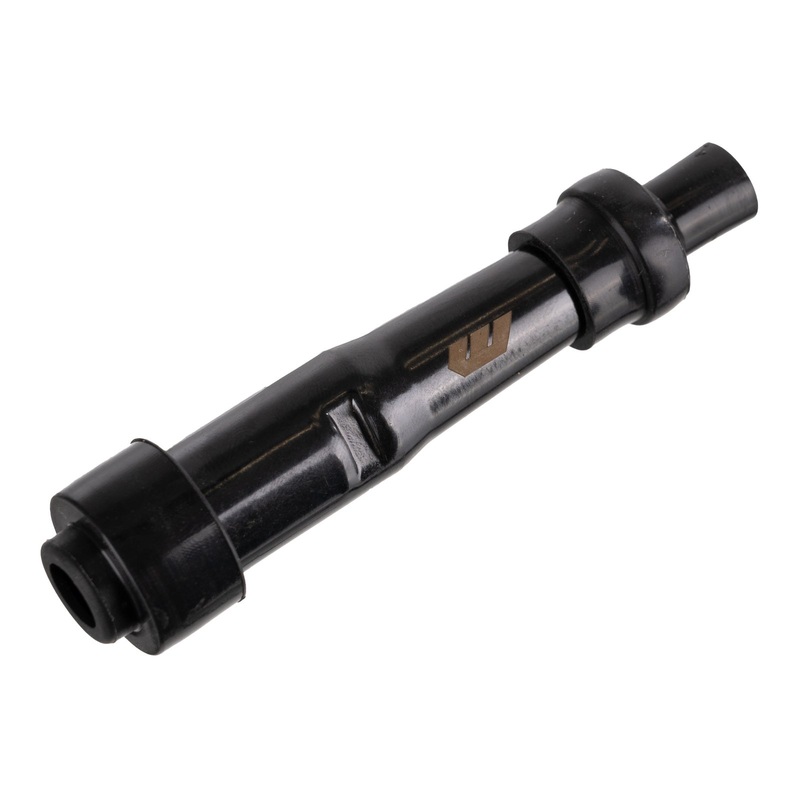 Whites Spark Plug Cap - Straight (Black)