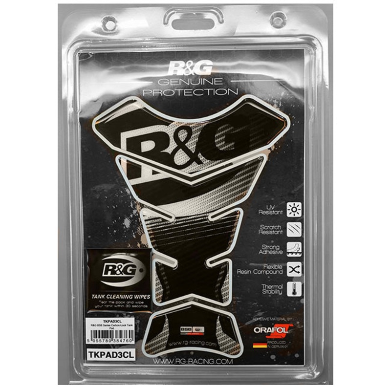 R&G BSB Series Tank Pad Carbon Look (TKPAD3CL)