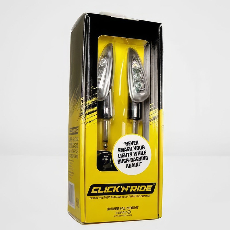 Click and Ride Indicators Universal quick release 4 pce CNR-4204 R&G (CNR4204)