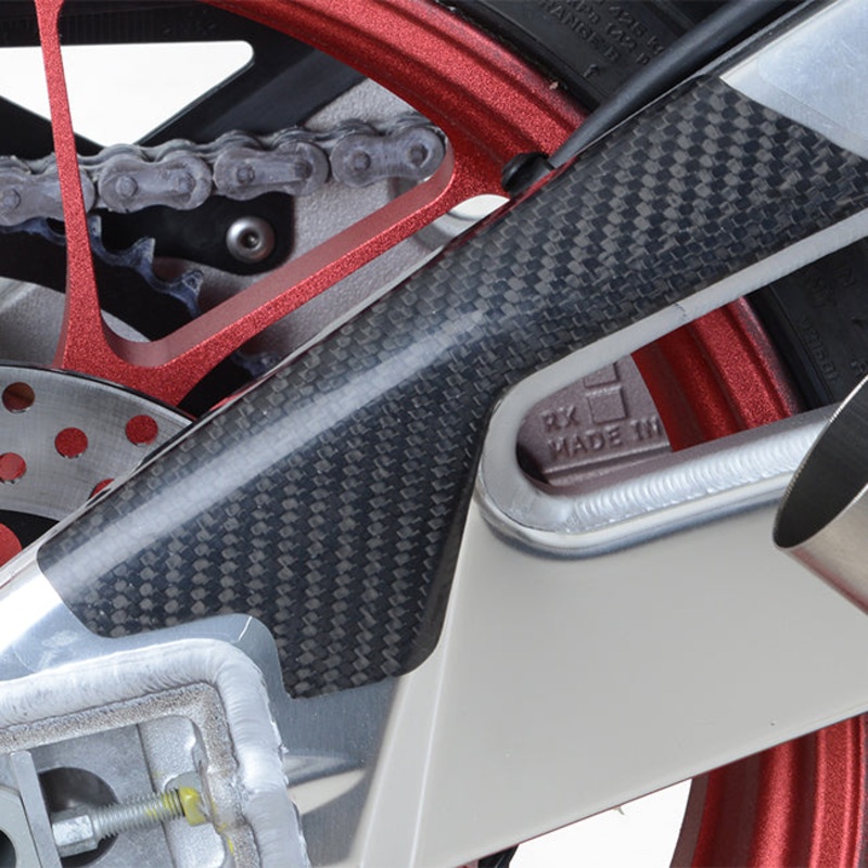 Carbon Fibre Swingarm Guard Aprilia Tuono V4 '15- R&G (CSG0001CG)