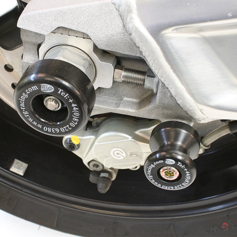 Swingarm protectors R&G Aprilia RSV4 and Tuono V4 (SP0036BK)