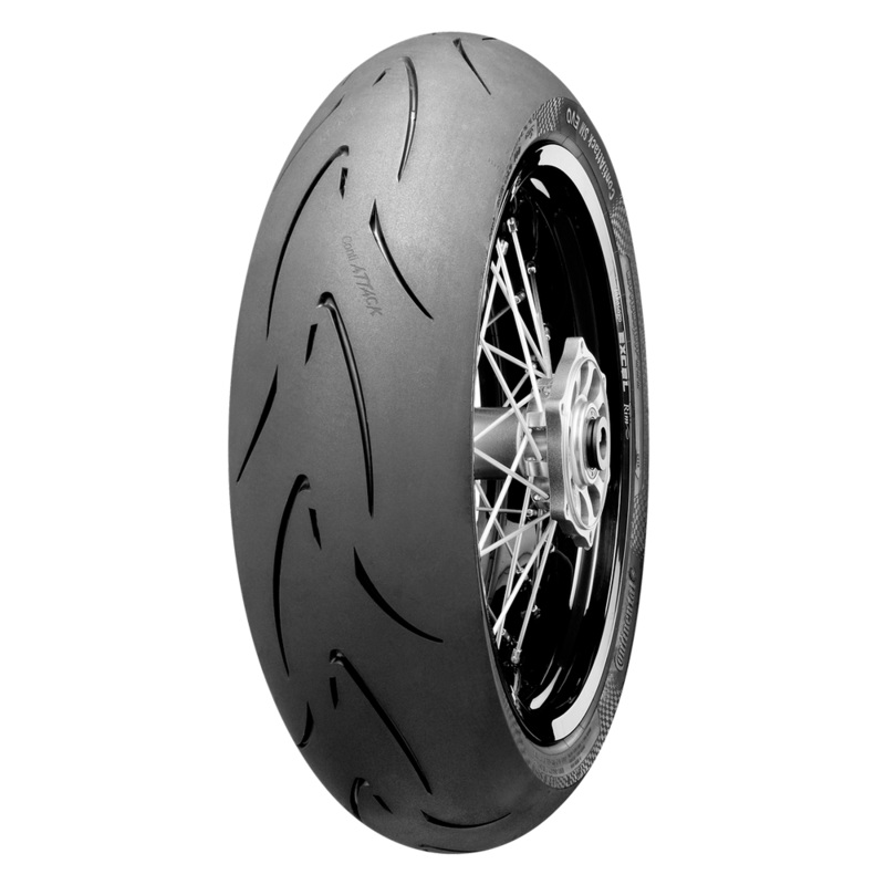 **160/60-17 R 69H ContiAttackSM EVO Tyre TL Rear Continental (C1716060SMEVO)