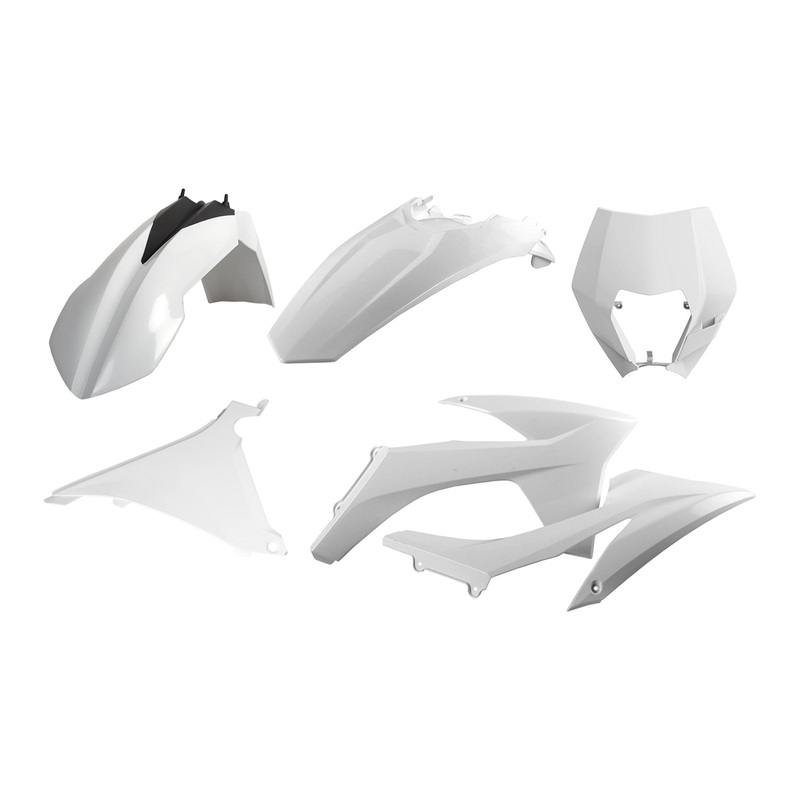 Polisport Enduro Kit KTM EXC/EXC-F / XC-W/XCF-W '12-'13 - White