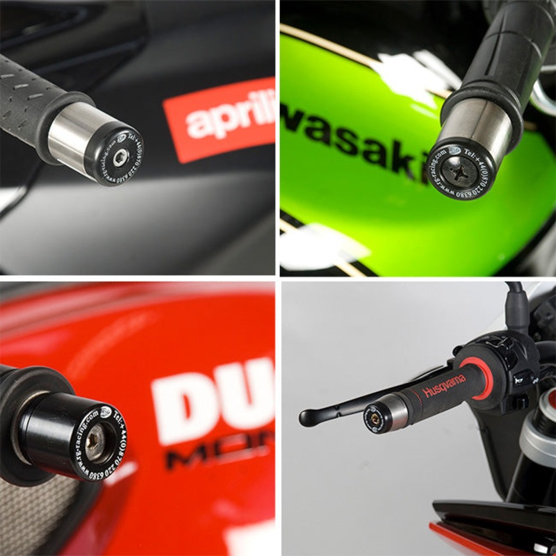 Bar End Sliders Ducati RS660 21- Black R&G (BE0147BK)