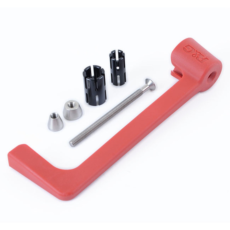 Moulded Lever Guard Red RS660 21- R&G (MLG0030RE)