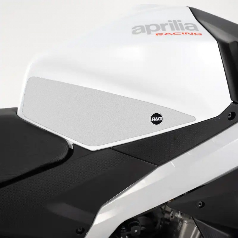 R&G Tank Traction Grips for Aprilia RS457 24- Clear R&G (EZRG010CL)